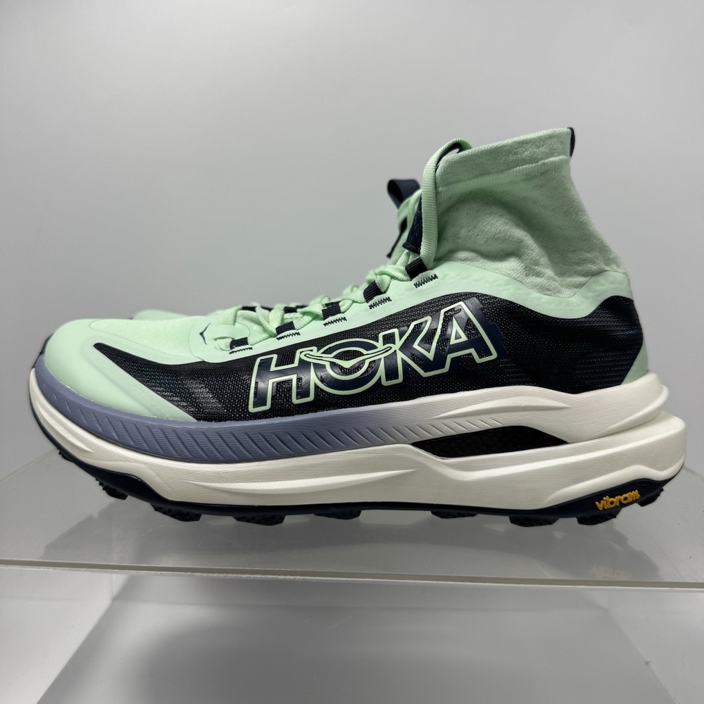 Brand New Hoka Tecton X 3 Mint Fluorite Trail Shoes 1155114-MTV Women's Size 9 B